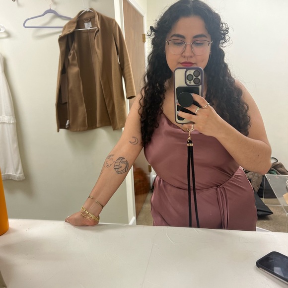 Park & Fifth Mauve Waldorf Bridesmaid Dress - Picture 7 of 8